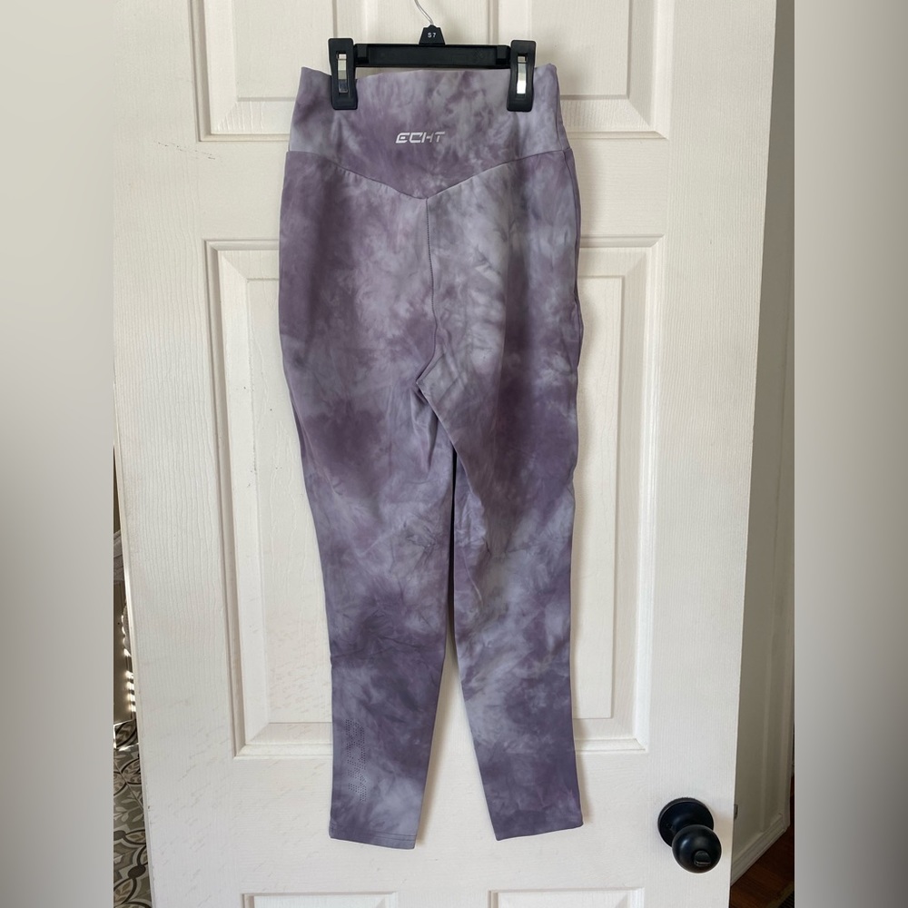 Purple/Lavender Echt tyedye workout pants